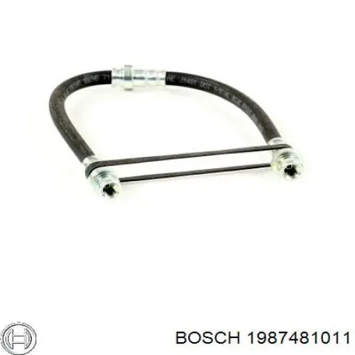 1987481011 Bosch Гнучка гальмівна трубка передня