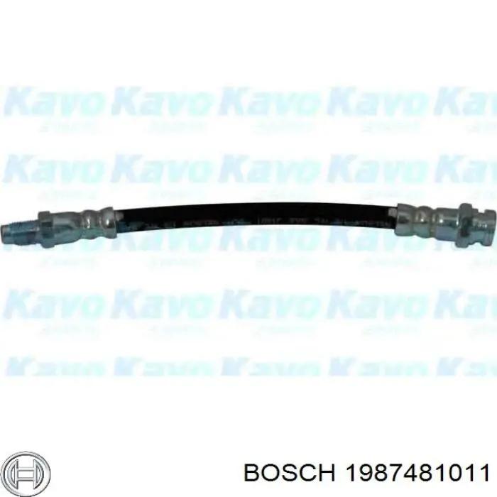Купити 1987481011 Bosch Гальмівні шланги передні