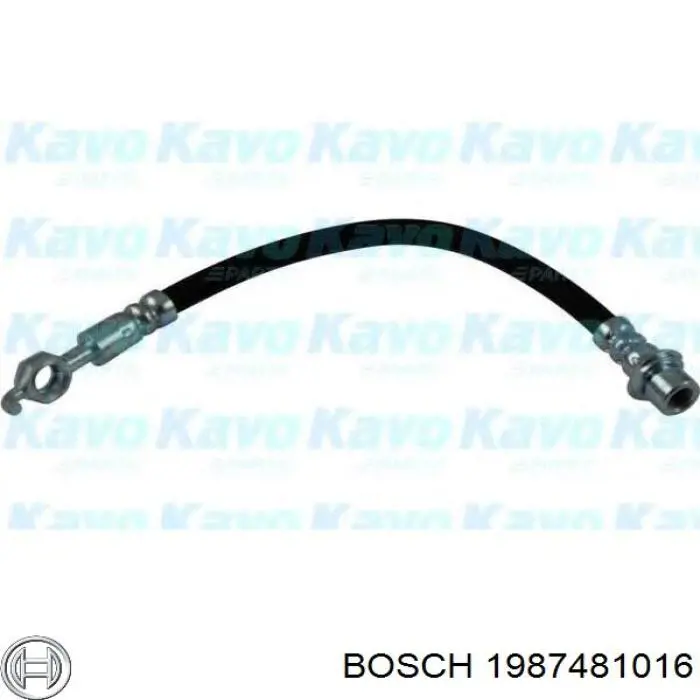 Шланг гальмівний задній 1987481016 Bosch