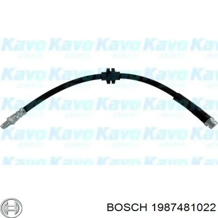 Купити 1987481022 Bosch Шланг гальмівний задній
