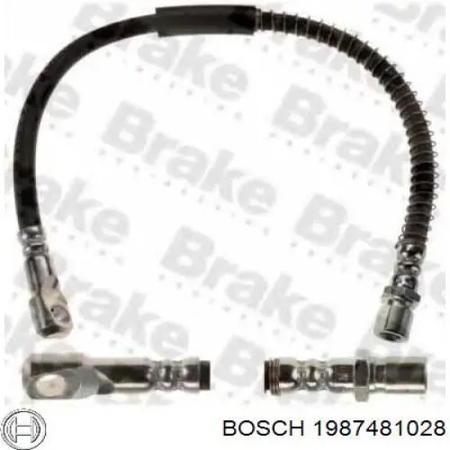 Купити 1987481028 Bosch Гальмівні шланги передні