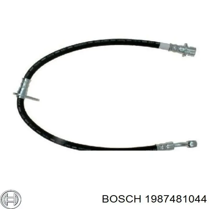 Шланг гальмівний передній, правий Bosch 1987481044 ціна, від 15.18 USD