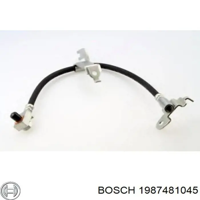 1987481045 Bosch Шланг гальмівний передній, лівий