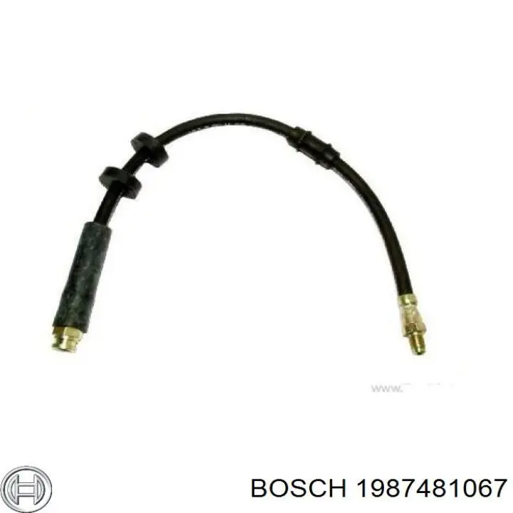 Шланг гальмівний передній Bosch 1987481067