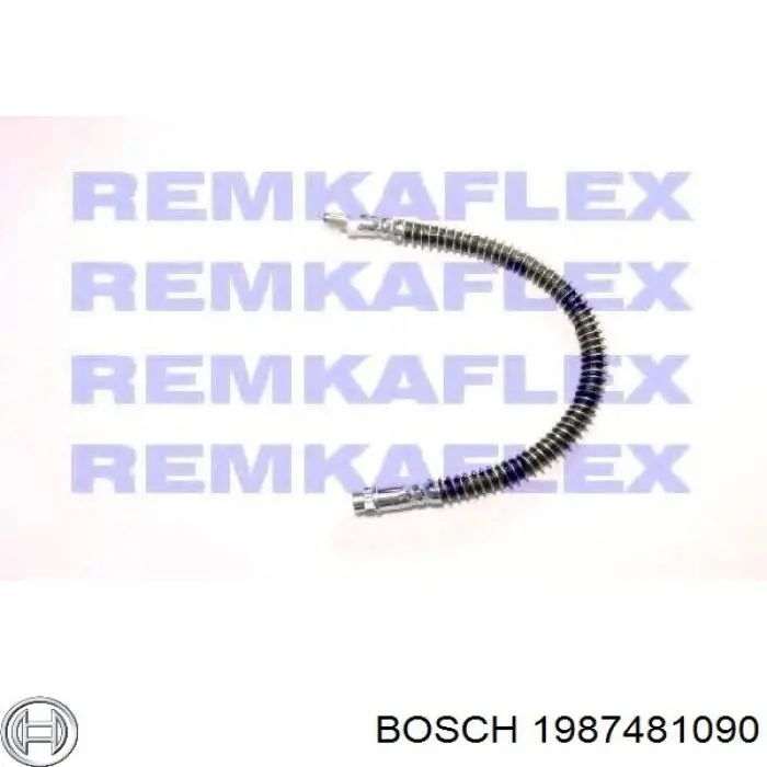Купити 1987481090 Bosch Шланг гальмівний задній
