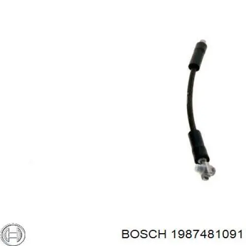Шланг гальмівний задній 1987481091 Bosch