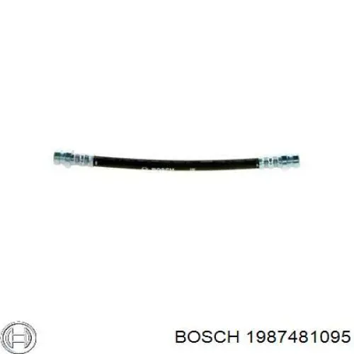 1987481095 Bosch шланг гальмівний передній