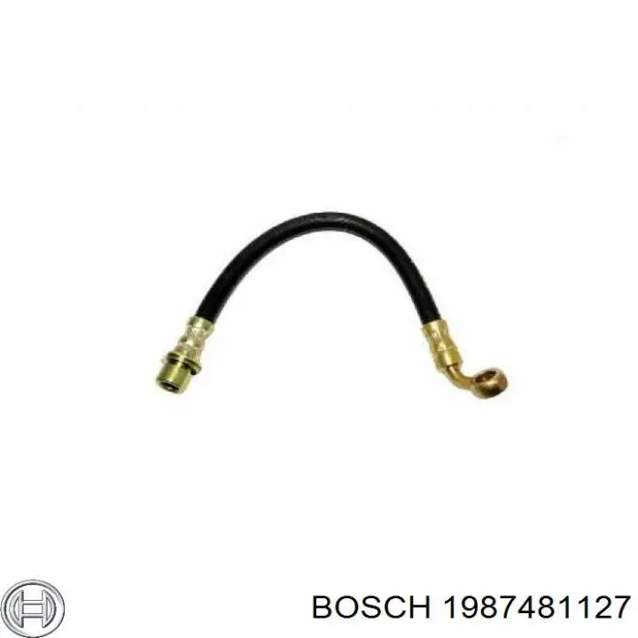 Купити 1987481127 Bosch Шланг гальмівний задній, лівий