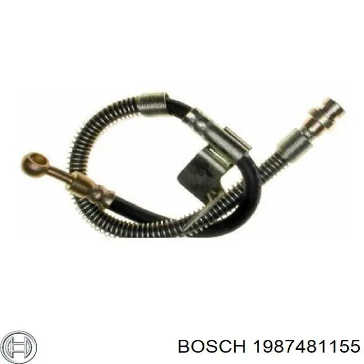 Купити 1987481155 Bosch Шланг гальмівний передній, лівий