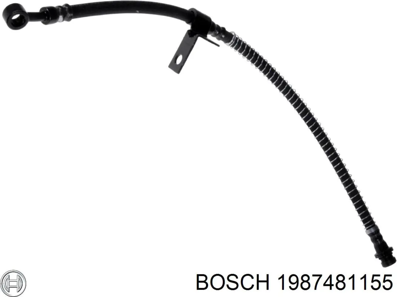 1987481155 Bosch шланг гальмівний передній, лівий
