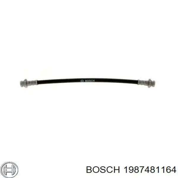 1987481164 Bosch шланг гальмівний задній