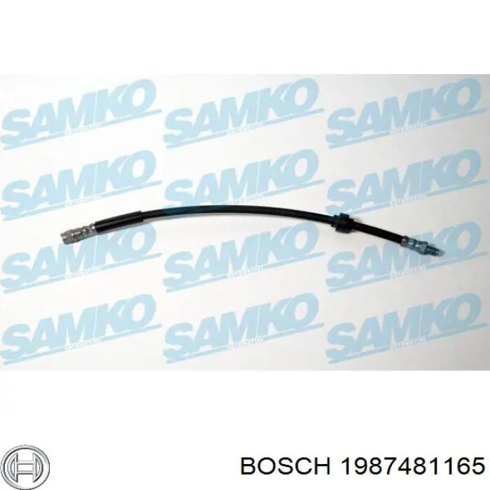 Гальмівні шланги передні 1987481165 Bosch