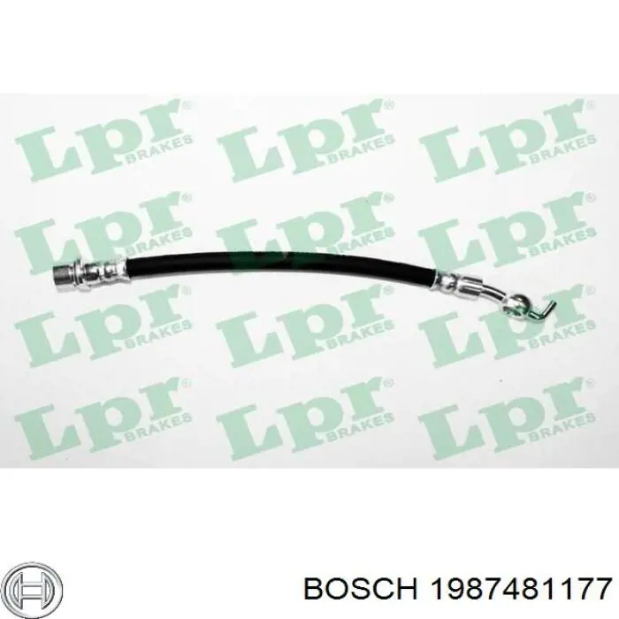 Гальмівні шланги передні 1987481177 Bosch