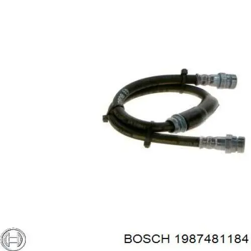 1987481184 Bosch шланг гальмівний передній