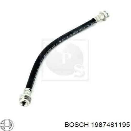 Купити 1987481195 Bosch Гальмівні шланги передні
