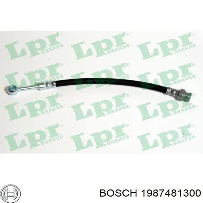 Шланг гальмівний задній 1987481300 Bosch