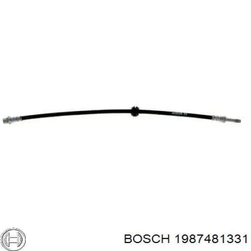 1987481331 Bosch шланг гальмівний передній