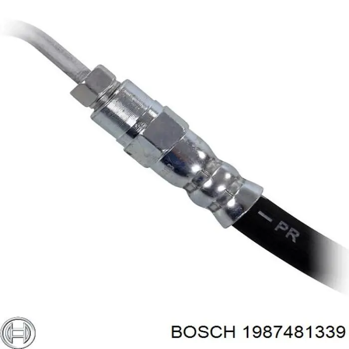 1987481339 Bosch Шланг гальмівний задній, правий