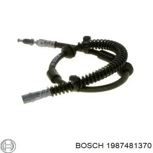 Шланг гальмівний передній Bosch 1987481370 ціна, від 18.62 USD