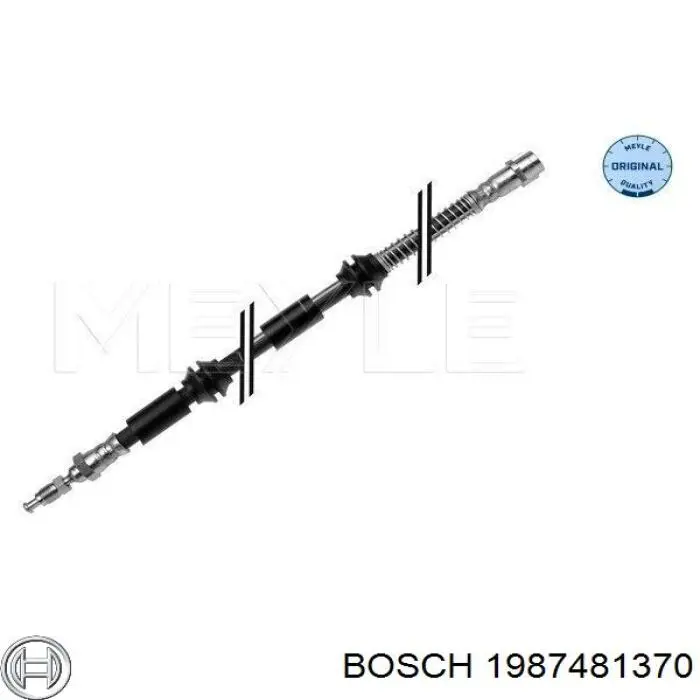 Купити 1987481370 Bosch Гальмівні шланги передні