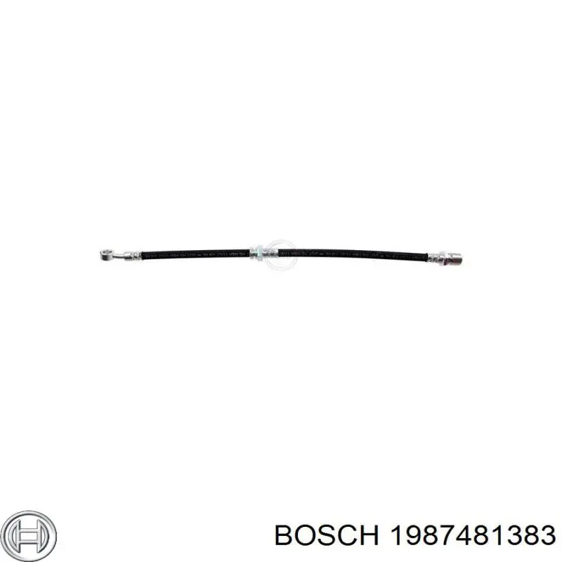 1987481383 Bosch шланг гальмівний передній, лівий