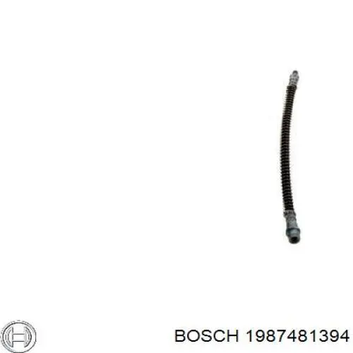 1987481394 Bosch шланг гальмівний задній