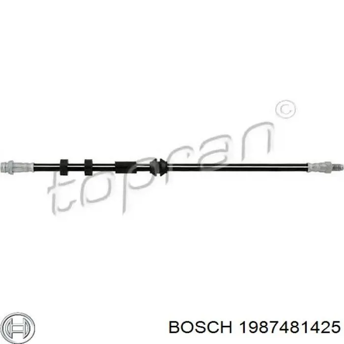 Гальмівні шланги передні 1987481425 Bosch