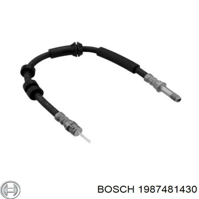 Шланг гальмівний задній Bosch 1987481430 ціна, від 12.65 USD
