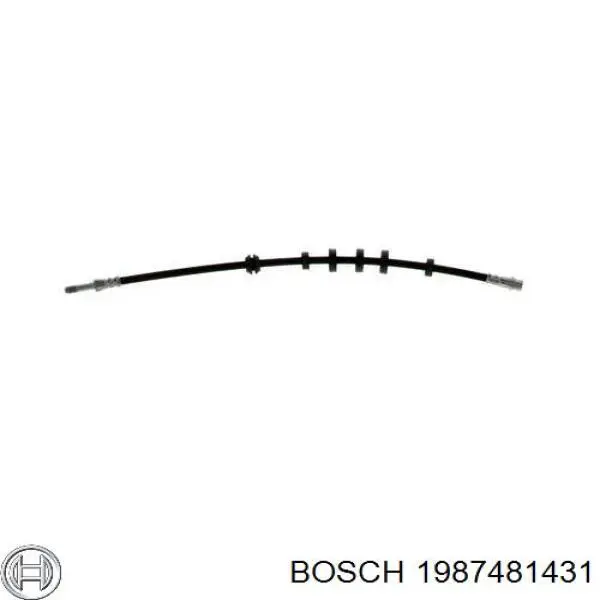 1987481431 Bosch шланг гальмівний передній