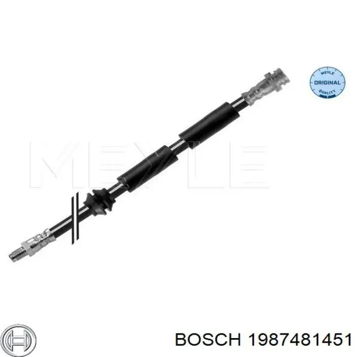 Гальмівні шланги передні 1987481451 Bosch