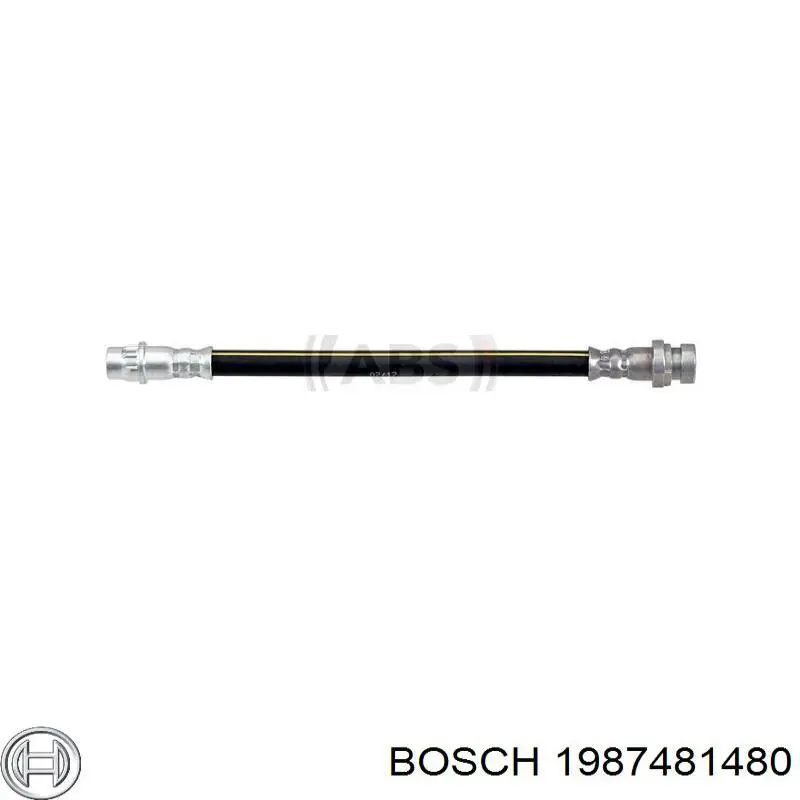 Гальмівні шланги передні 1987481480 Bosch