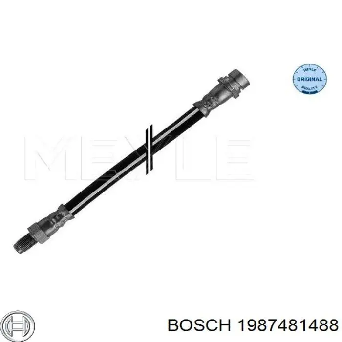 Купити 1987481488 Bosch Шланг гальмівний задній