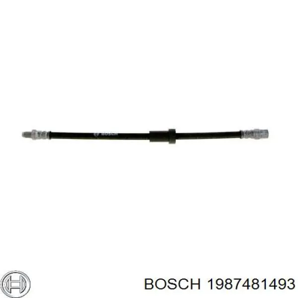 1987481493 Bosch шланг гальмівний передній