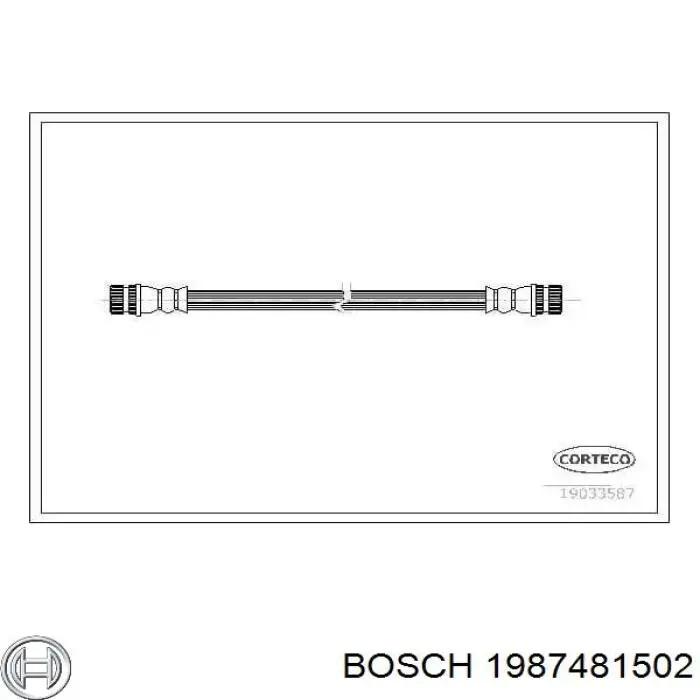 Шланг гальмівний задній ABE C80066ABE ціна, від 8.32 USD