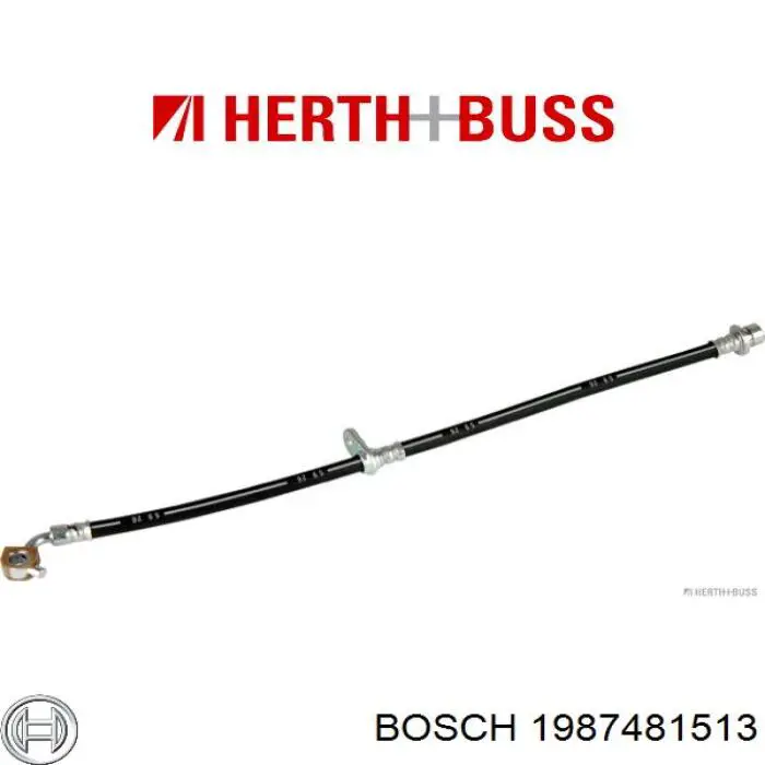 1987481513 Bosch шланг гальмівний задній