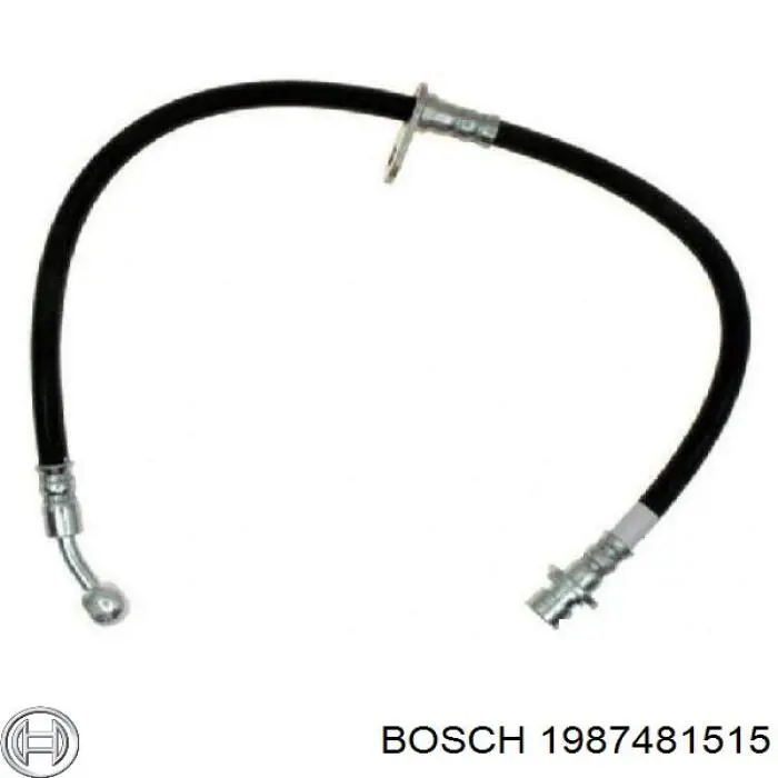 Купити 1987481515 Bosch Шланг гальмівний передній, правий