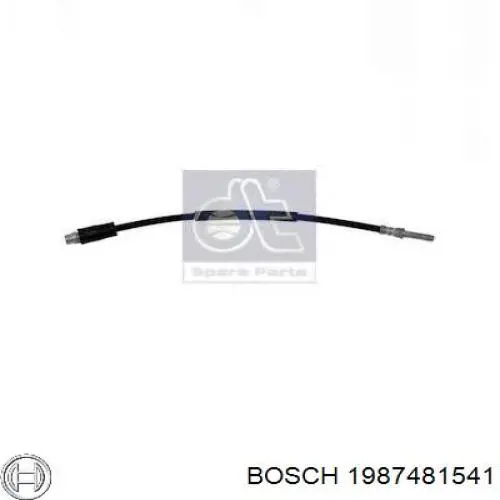 Шланг гальмівний задній Bosch 1987481541 ціна, від 6.59 USD