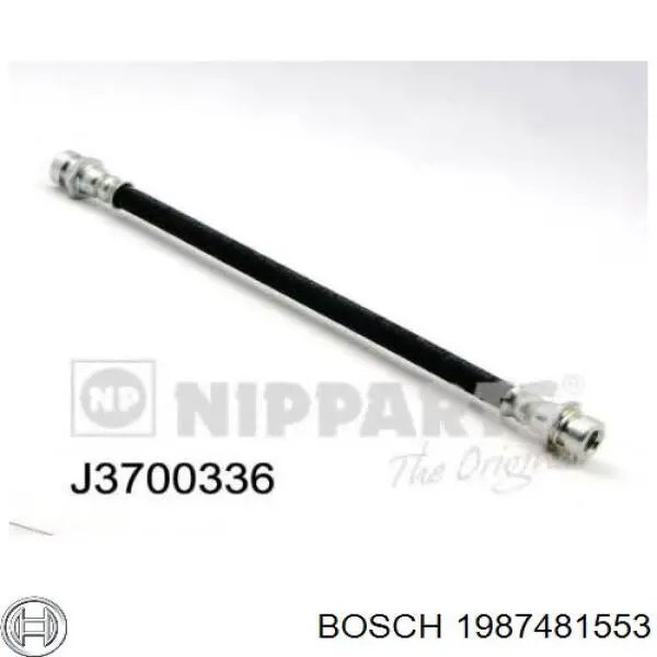 1987481553 Bosch Шланг гальмівний задній