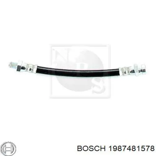1987481578 Bosch шланг гальмівний задній