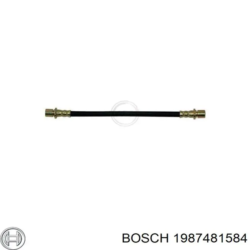 Шланг гальмівний задній 1987481584 Bosch