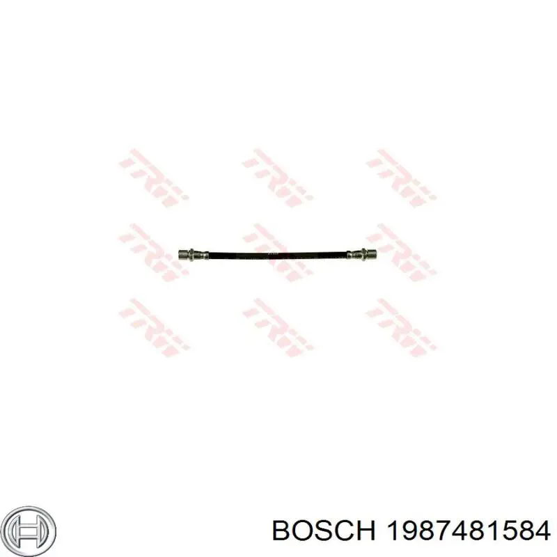 Шланг гальмівний задній 1987481584 Bosch