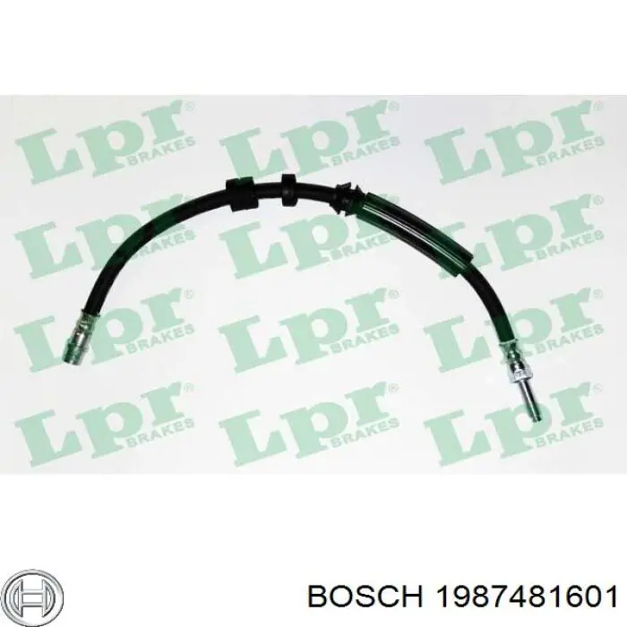 1987481601 Bosch Шланг гальмівний задній