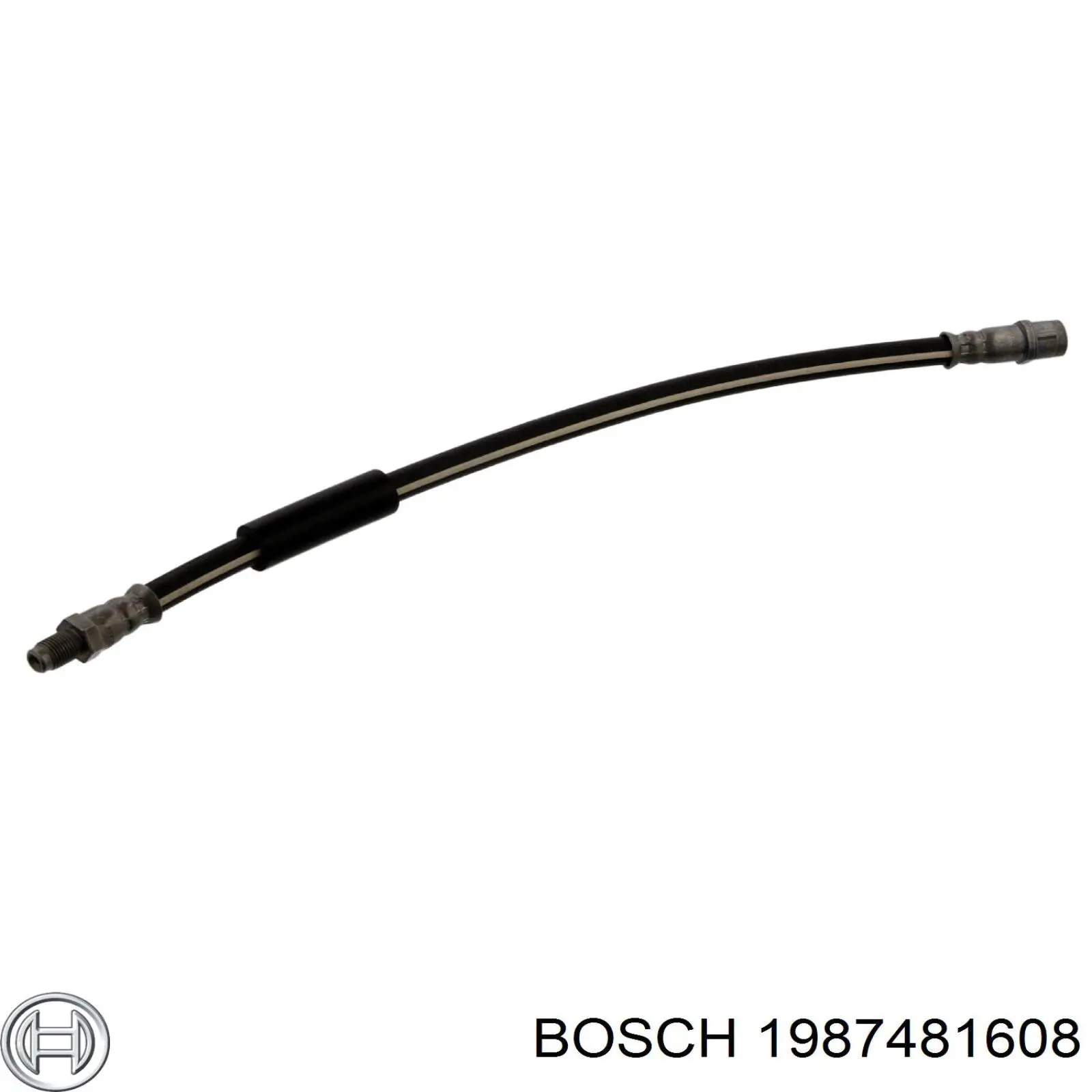 1987481608 Bosch шланг гальмівний задній