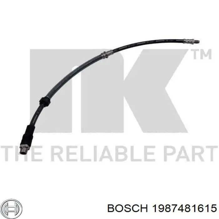 Гальмівні шланги передні 1987481615 Bosch