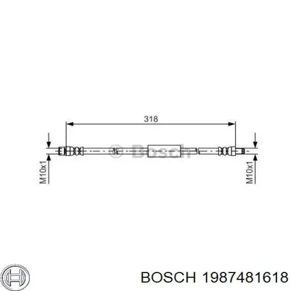 Шланг гальмівний задній BMW 34326789263 ціна, від 4.75 USD