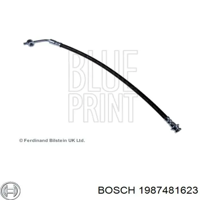 Купити 1987481623 Bosch Шланг гальмівний передній, правий