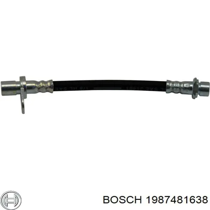 Шланг гальмівний задній, лівий SL6312 ABS