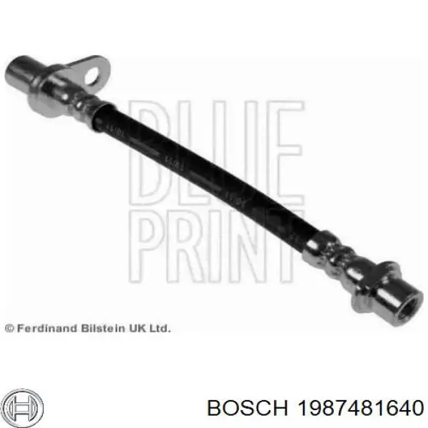 1987481640 Bosch шланг гальмівний передній, правий