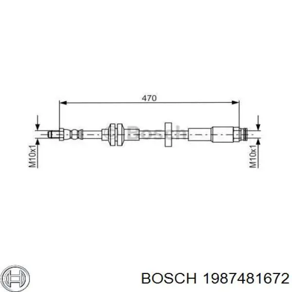 Купити T23207 Brembo Гальмівні шланги передні