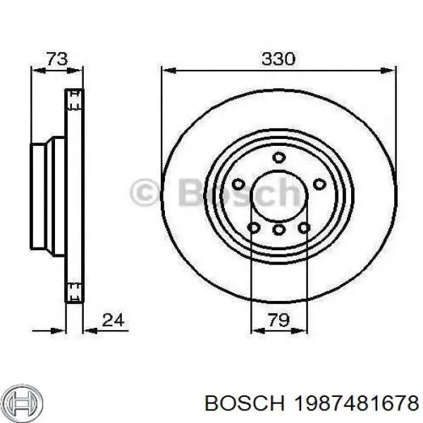 34306799425 BMW Гнучка гальмівна трубка передня